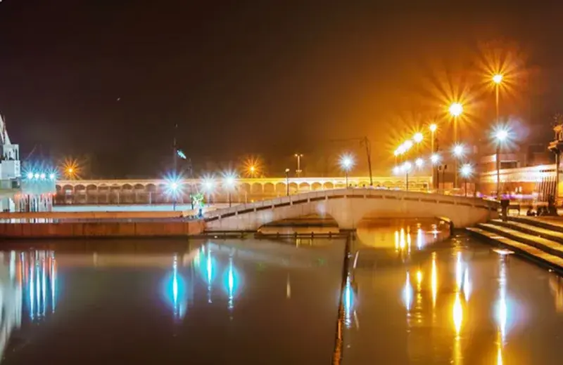 Brahma Sarovar Night View, Kurukshetra